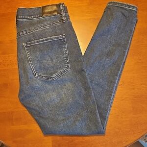 Express Blue Skinny Jeans